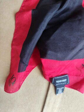 Authentic Giorgio Armani Employee Silk Scarf Italy Rare